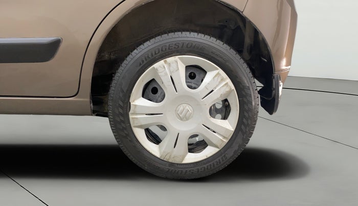 2017 Maruti Wagon R 1.0 VXI AMT, Petrol, Automatic, 1,11,048 km, Left Rear Wheel
