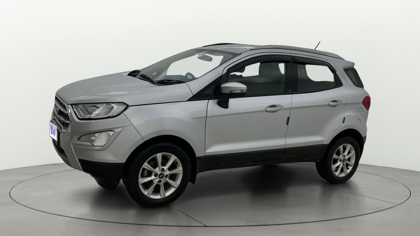 2018 Ford Ecosport TITANIUM 1.5L DIESEL, Diesel, Manual, 1,08,559 km, Left Front Diagonal
