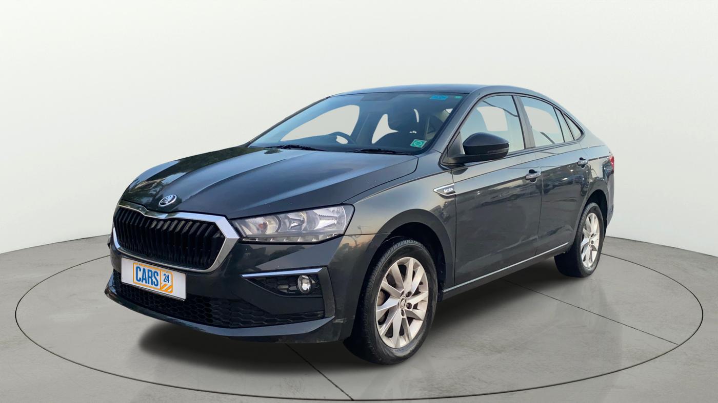 2023 Skoda SLAVIA AMBITION 1.0L TSI MT, Petrol, Manual, 56,705 km, Left Front Diagonal