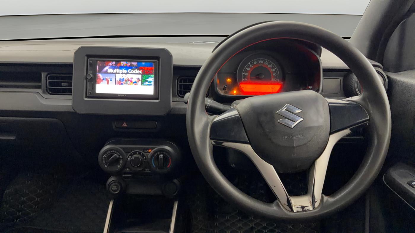 2019 Maruti IGNIS SIGMA 1.2, CNG, Manual, 71,121 km, Steering Wheel Close Up
