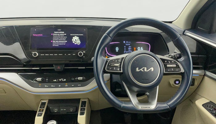 2023 KIA CARENS LUXURY PLUS 1.5 IMT PETROL, Petrol, Manual, 26,768 km, Steering Wheel Close Up