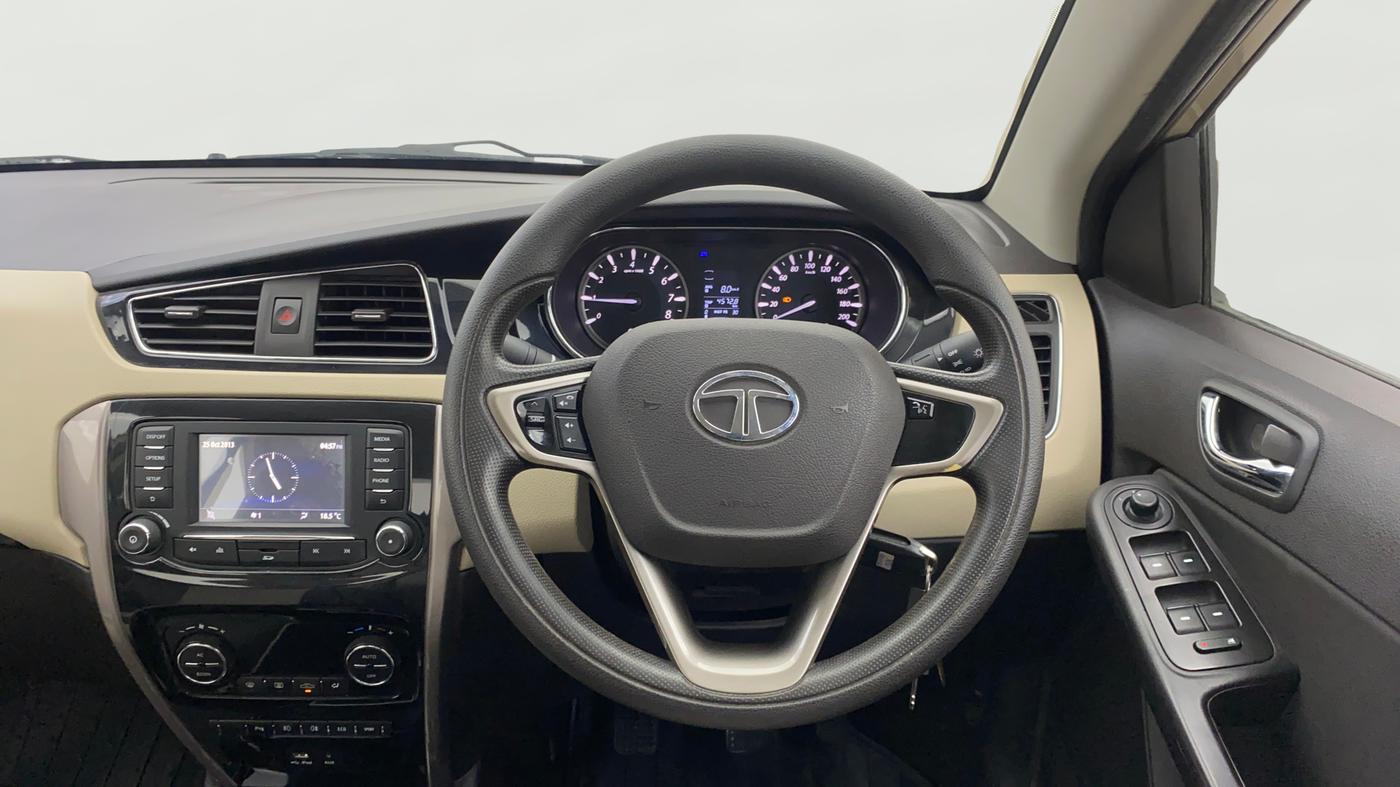 2015 Tata Zest XT PETROL, Petrol, Manual, 37,570 km, Steering Wheel Close Up