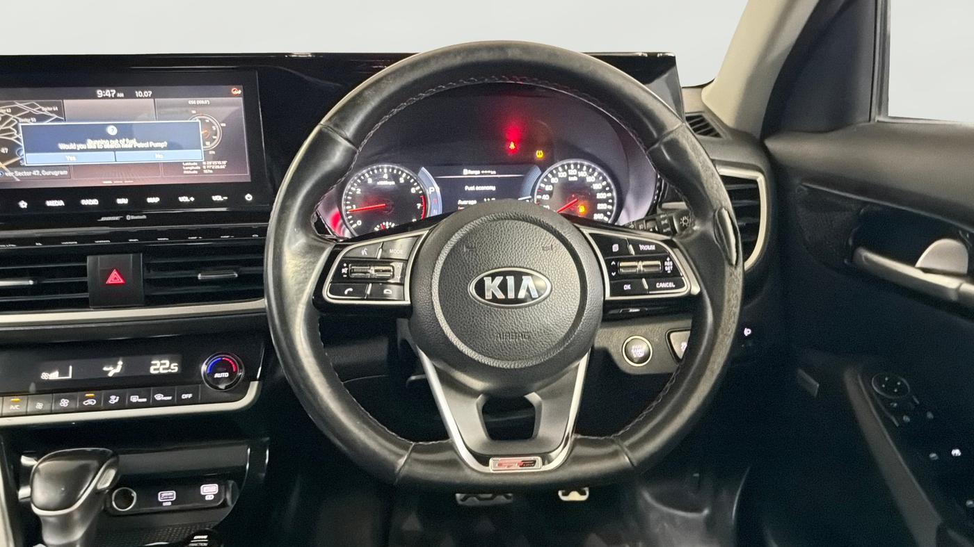2020 KIA SELTOS GTX PLUS DCT 1.4 PETROL, Petrol, Automatic, 75,340 km, Steering Wheel Close Up