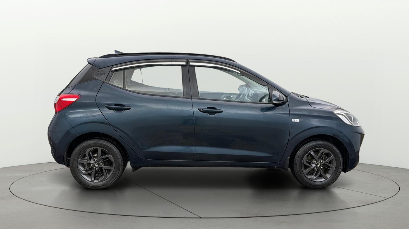 2021 Hyundai GRAND I10 NIOS SPORTZ AMT 1.2 KAPPA VTVT, Petrol, Automatic, 33,550 km, Right Side View