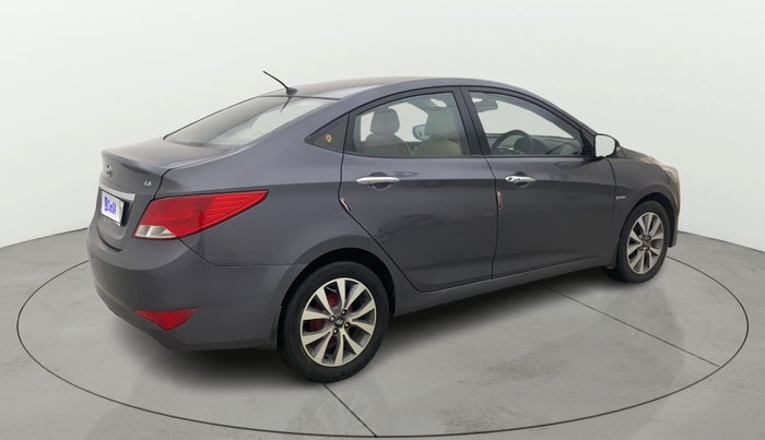 2015 Hyundai Verna FLUIDIC 4S 1.6 VTVT S(O), Petrol, Manual, 67,268 km, Right Back Diagonal