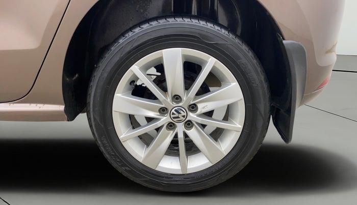 2016 Volkswagen Polo HIGHLINE1.2L, Petrol, Manual, 91,915 km, Left Rear Wheel