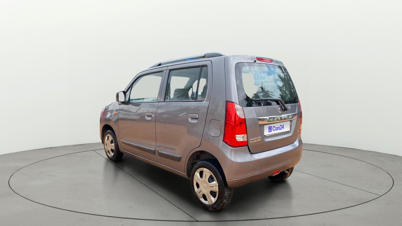 2016 Maruti Wagon R 1.0 VXI AMT, Petrol, Automatic, 58,151 km, Left Back Diagonal