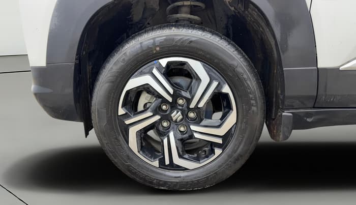 2024 Maruti BREZZA ZXI + AT SMART HYBRID, Petrol, Automatic, 9,544 km, Left Front Wheel