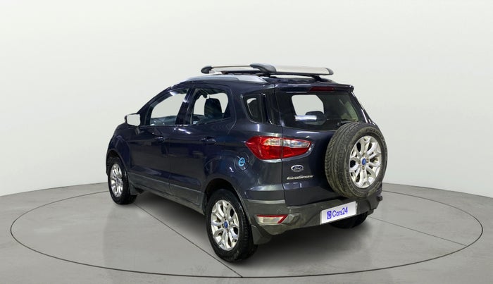 2014 Ford Ecosport TITANIUM 1.0L ECOBOOST, Petrol, Manual, 1,06,819 km, Left Back Diagonal