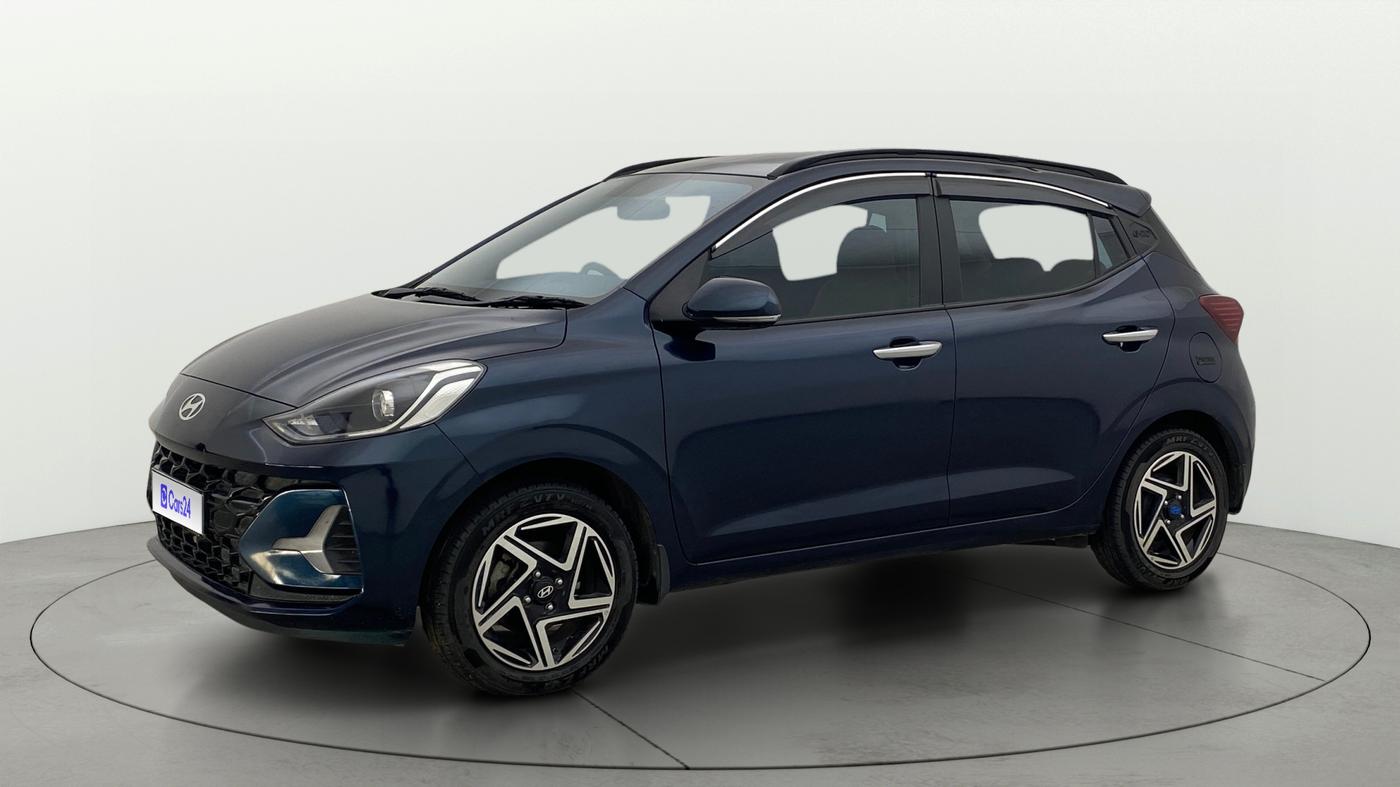 2024 Hyundai GRAND I10 NIOS ASTA AMT 1.2 KAPPA VTVT, Petrol, Automatic, 23,608 km, Left Front Diagonal