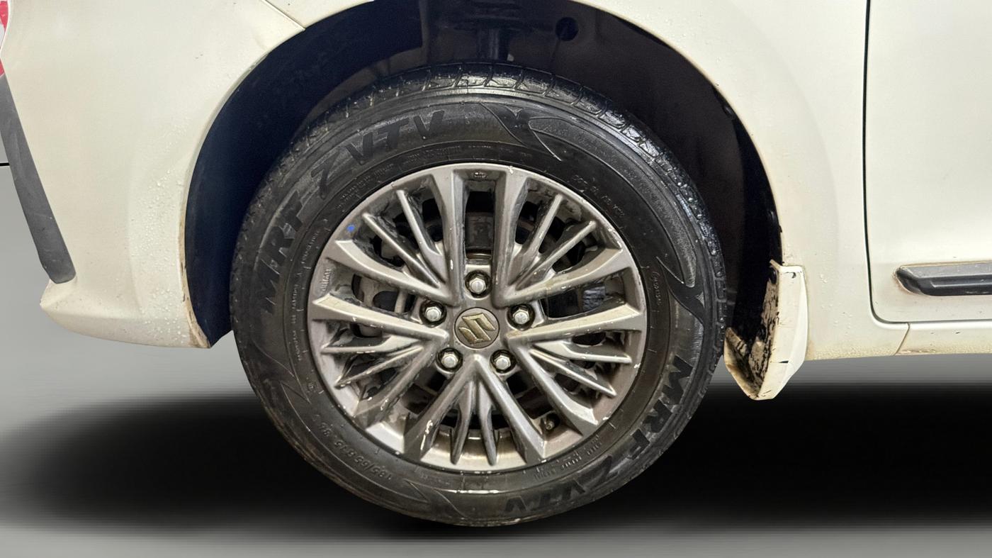 2019 Maruti Ertiga ZXI+ SHVS, Petrol, Manual, 43,013 km, Left Front Wheel