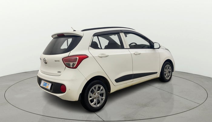 2019 Hyundai Grand i10 SPORTZ 1.2 KAPPA VTVT, Petrol, Manual, 78,213 km, Right Back Diagonal