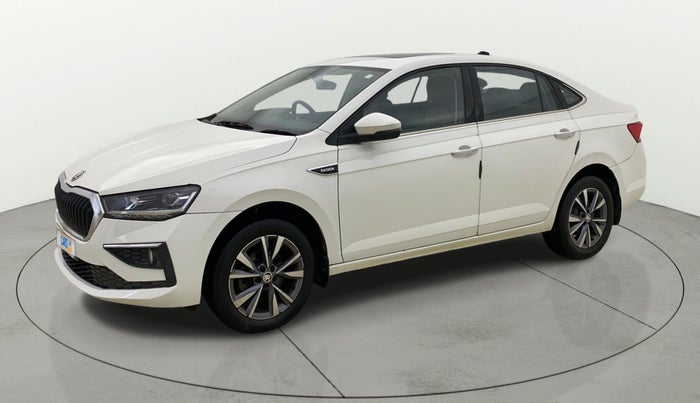 2022 Skoda SLAVIA STYLE 1.0L TSI AT, Petrol, Automatic, 41,072 km, Left Front Diagonal