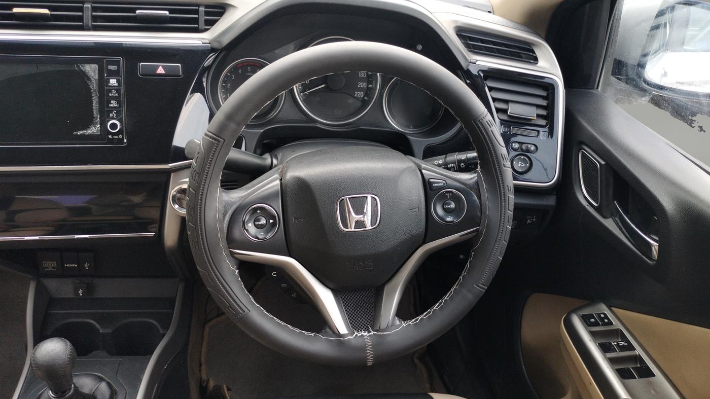 2017 Honda City 1.5L I-DTEC VX, Diesel, Manual, 65,040 km, Steering Wheel Close Up
