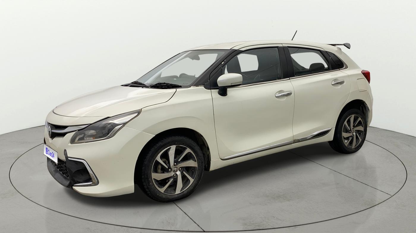 2023 Toyota Glanza G AMT, Petrol, Automatic, 82,764 km, Left Front Diagonal