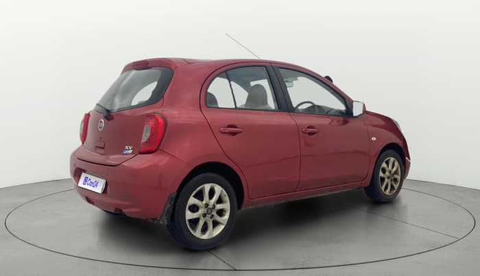 2014 Nissan Micra XV CVT, Petrol, Automatic, 90,333 km, Right Back Diagonal