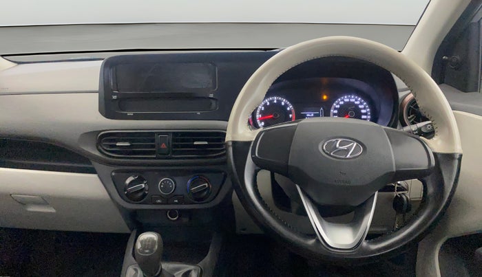 2020 Hyundai AURA E 1.2, Petrol, Manual, 65,552 km, Steering Wheel Close Up