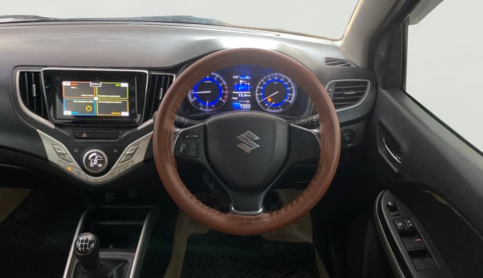 2018 Maruti Baleno ALPHA PETROL 1.2, Petrol, Manual, 72,147 km, Steering Wheel Close Up