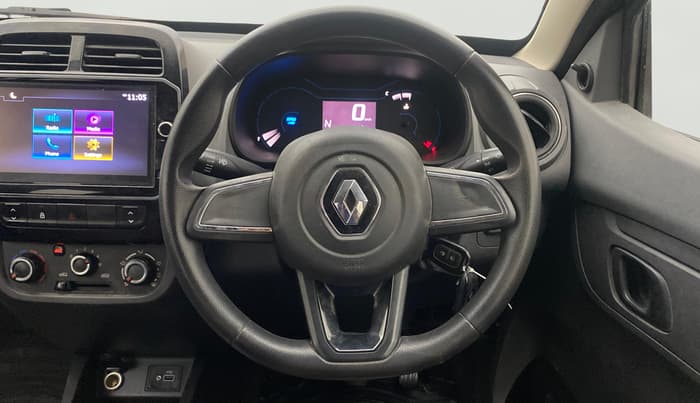 2021 Renault Kwid RXT 1.0 AMT (O), Petrol, Automatic, 75,514 km, Steering Wheel Close Up