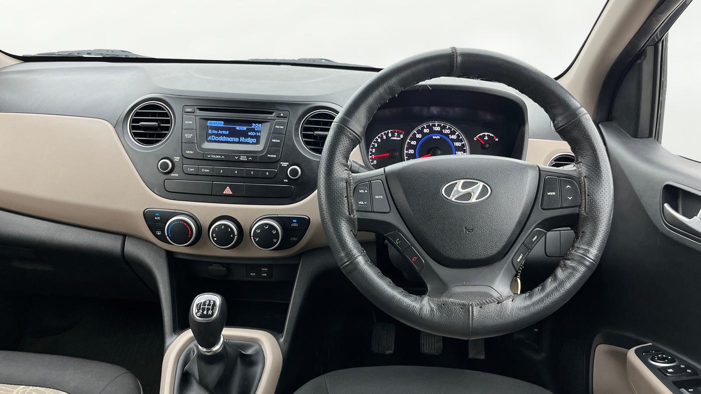 2016 Hyundai Grand i10 SPORTZ 1.2 KAPPA VTVT, Petrol, Manual, 29,026 km, Steering Wheel Close Up