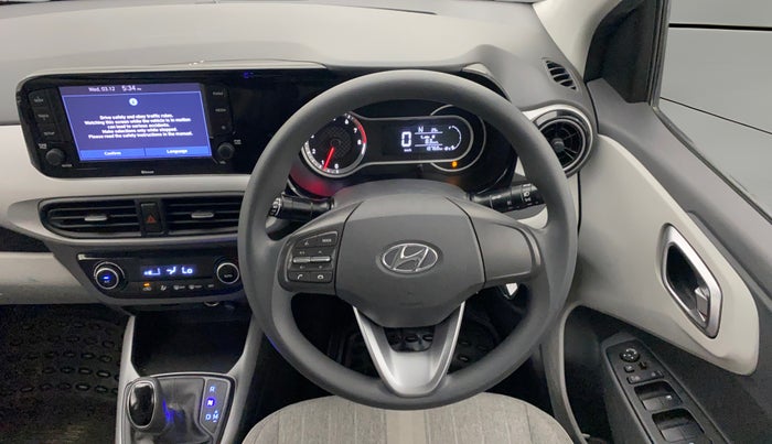 2022 Hyundai GRAND I10 NIOS SPORTZ AMT 1.2 KAPPA VTVT, Petrol, Automatic, 18,767 km, Steering Wheel Close Up