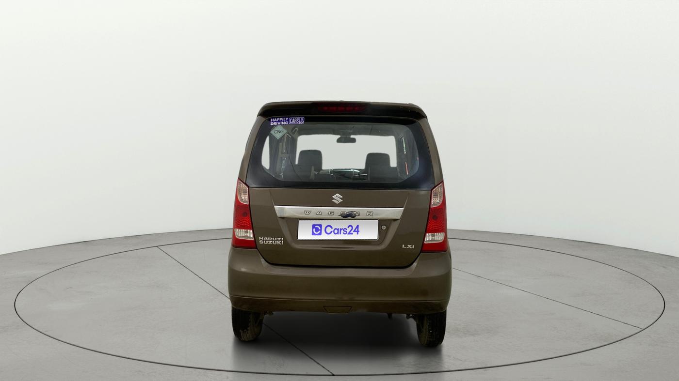 2013 Maruti Wagon R 1.0 LXI CNG, CNG, Manual, 52,226 km, Back/Rear