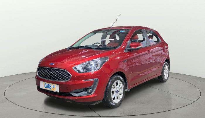 2019 Ford New Figo TITANIUM BLU 1.2 PETROL, Petrol, Manual, 13,499 km, Left Front Diagonal
