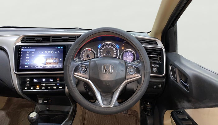 2017 Honda City 1.5L I-VTEC V MT, Petrol, Manual, 1,27,508 km, Steering Wheel Close Up