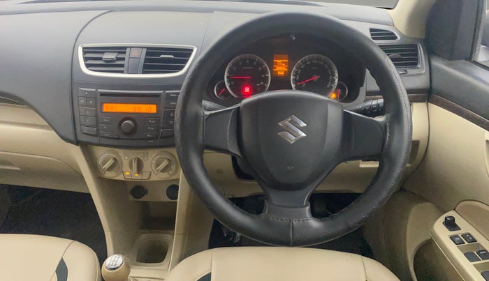 2013 Maruti Swift Dzire VXI, Petrol, Manual, 68,628 km, Steering Wheel Close Up