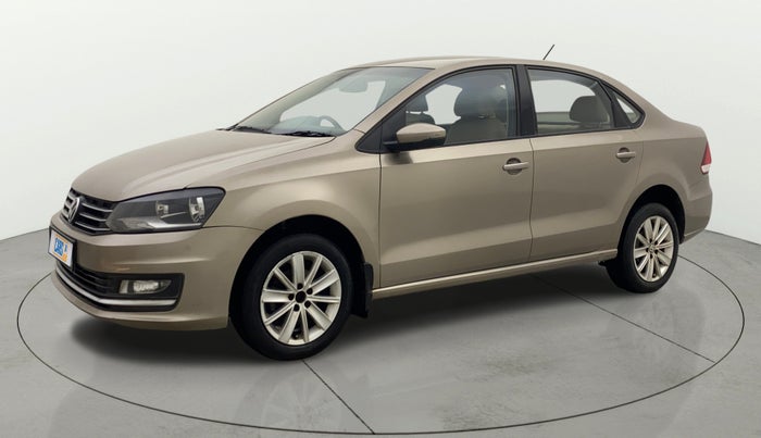 2016 Volkswagen Vento HIGHLINE PETROL AT, Petrol, Automatic, 76,549 km, Left Front Diagonal