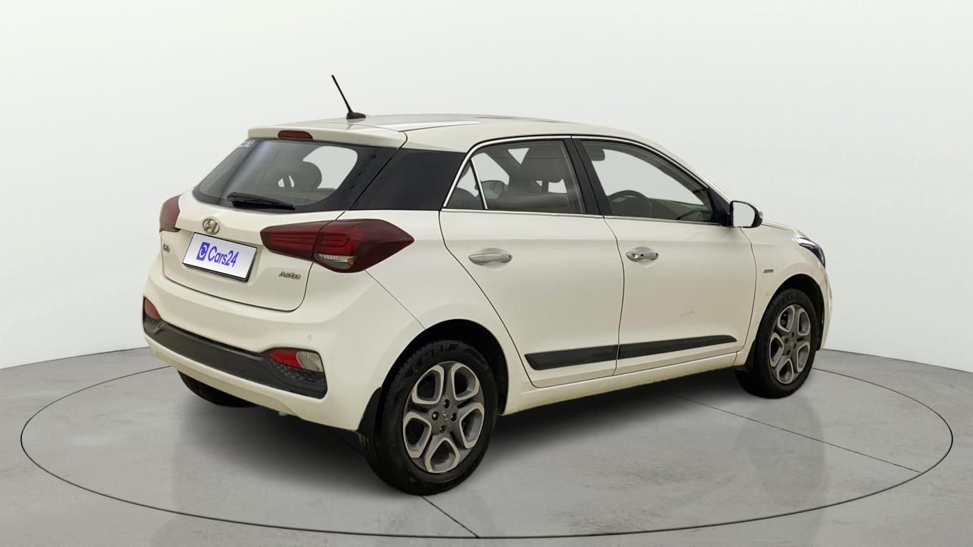 2019 Hyundai Elite i20 ASTA (O) CVT, Petrol, Automatic, 57,340 km, Right Back Diagonal