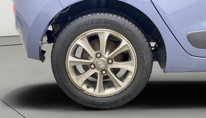 2014 Hyundai Grand i10 ASTA (O) 1.2 KAPPA VTVT, Petrol, Manual, 42,594 km, Right Rear Wheel