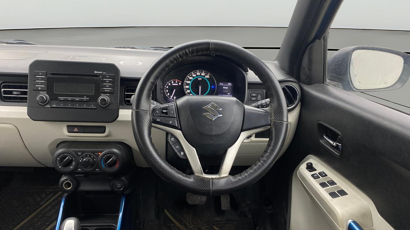 2017 Maruti IGNIS ZETA 1.2 AMT, Petrol, Automatic, 13,268 km, Steering Wheel Close Up