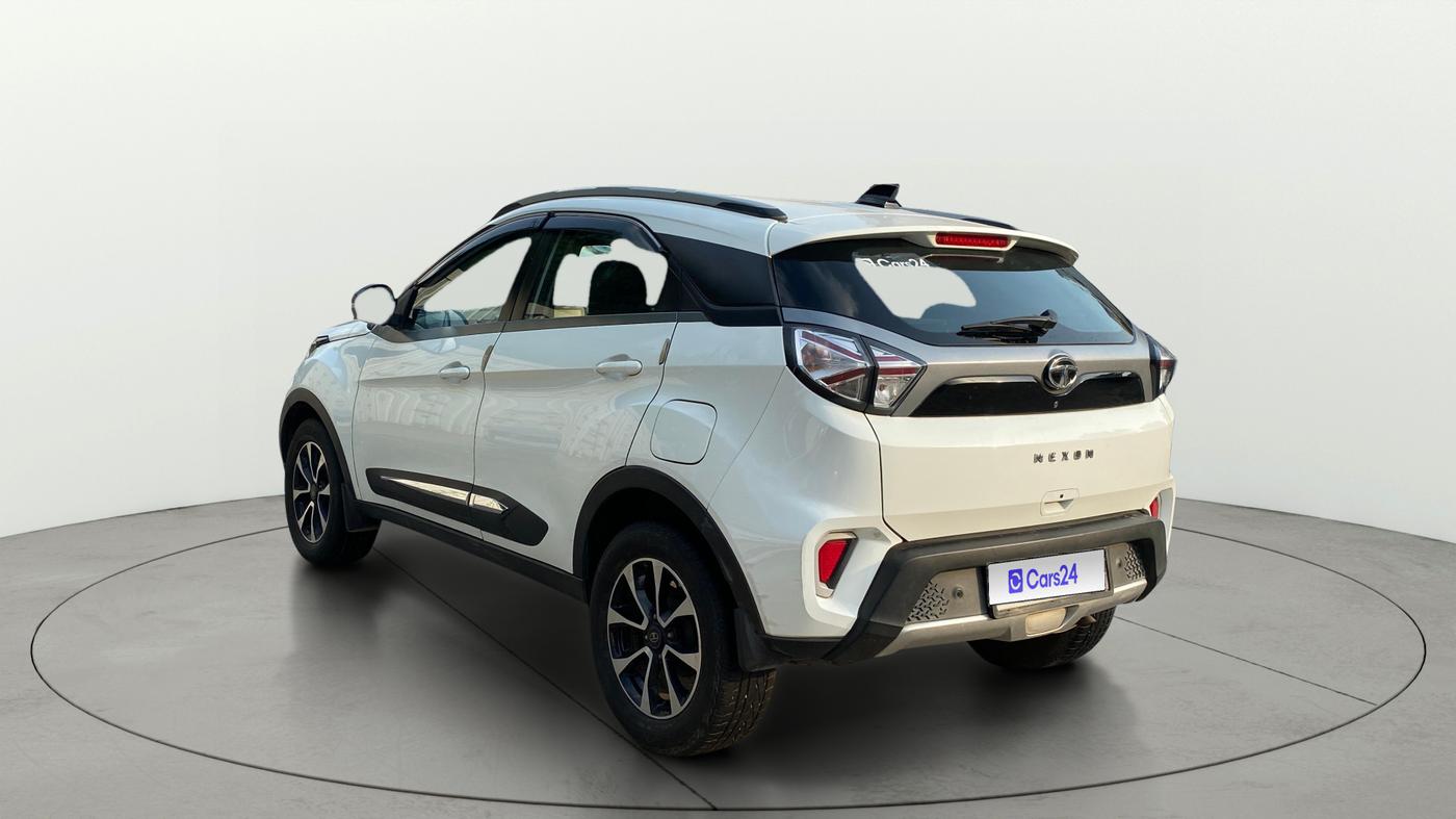 2021 Tata NEXON XZA PLUS (O) PETROL, Petrol, Automatic, 44,750 km, Left Back Diagonal