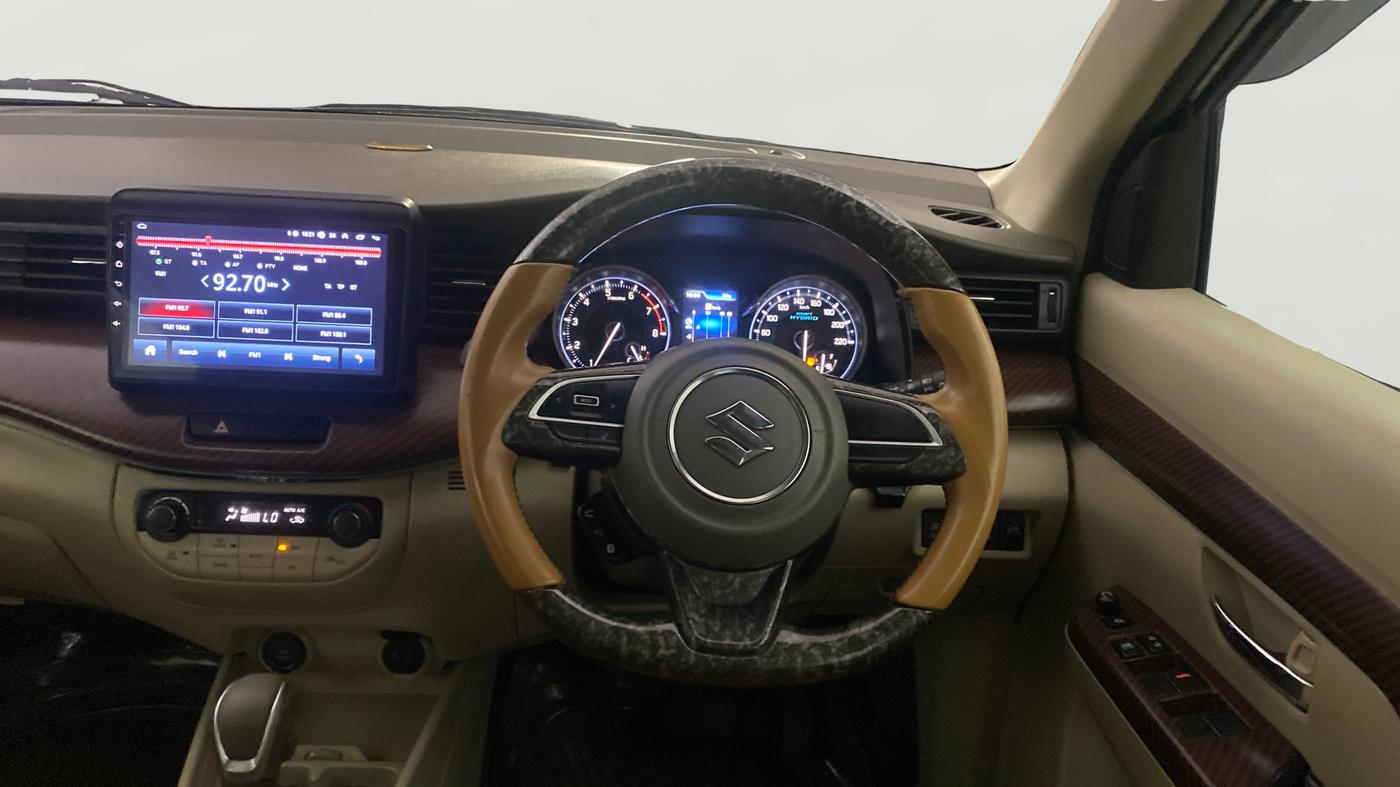 2021 Maruti Ertiga ZXI AT SHVS, Petrol, Automatic, 21,481 km, Steering Wheel Close Up