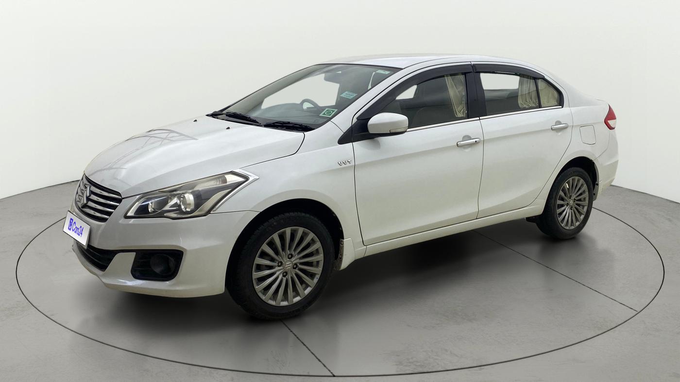 2016 Maruti Ciaz ZXI+, Petrol, Manual, 66,270 km, Left Front Diagonal
