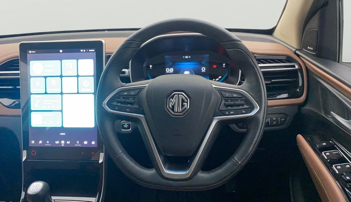 2024 MG HECTOR PLUS SHARP PRO 1.5 TURBO MT 7 STR, Petrol, Manual, 11,010 km, Steering Wheel Close Up