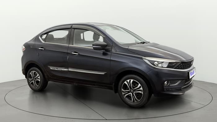 2022 Tata TIGOR XZ PLUS CNG, CNG, Manual, 72,652 km, Right Front Diagonal