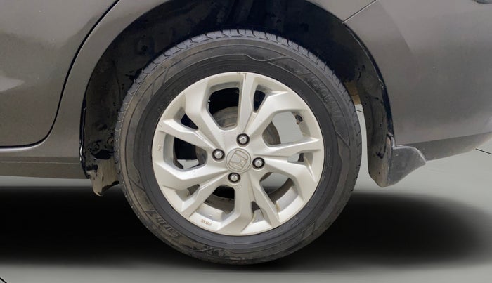 2018 Honda Amaze 1.2L I-VTEC V CVT, Petrol, Automatic, 1,30,378 km, Left Rear Wheel