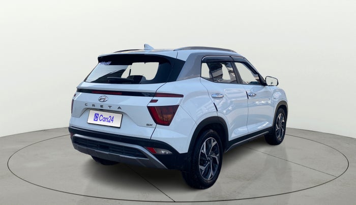 2021 Hyundai Creta SX (O) IVT 1.5 PETROL, Petrol, Automatic, 49,539 km, Right Back Diagonal
