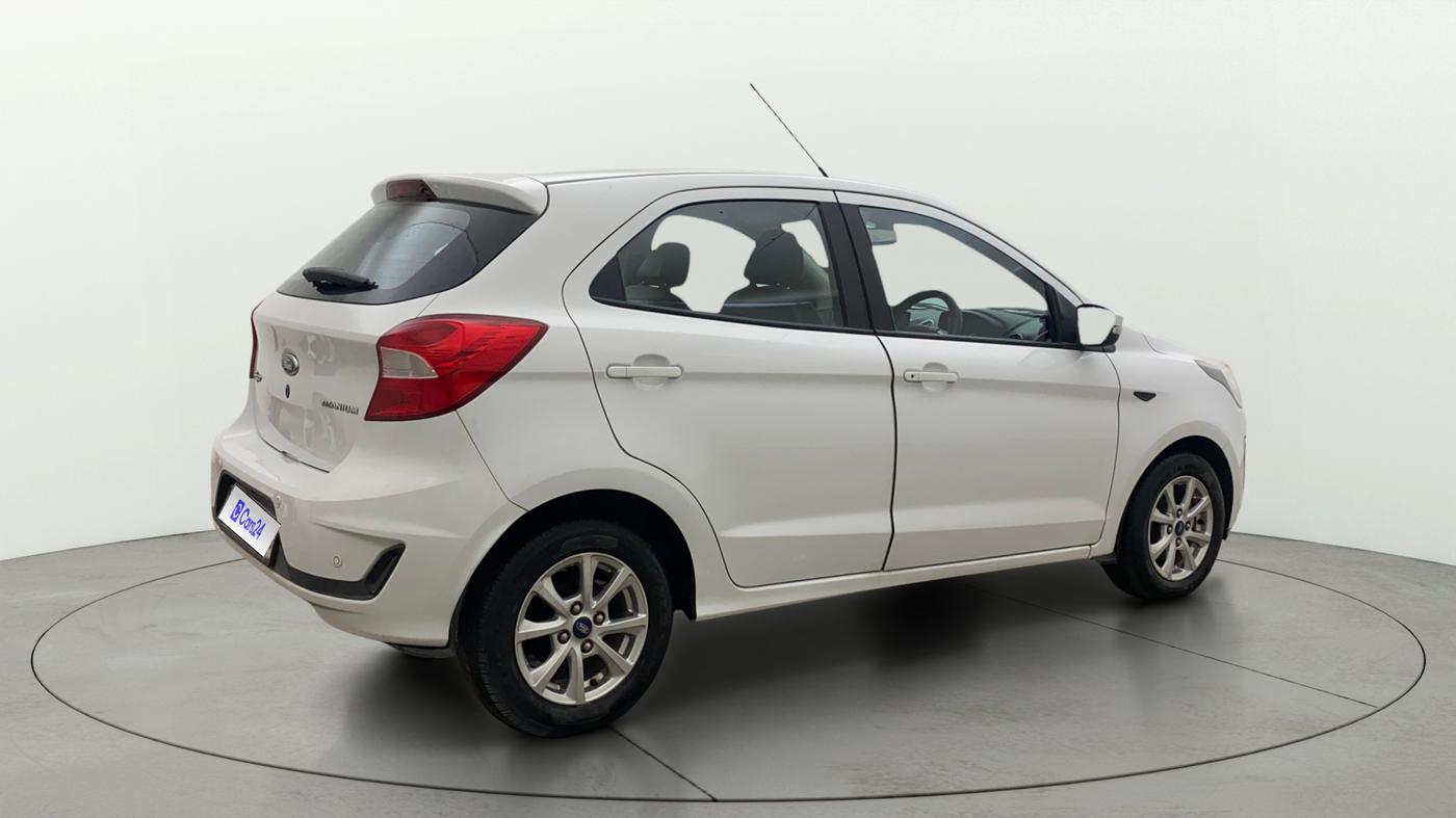 2019 Ford New Figo TITANIUM 1.2 PETROL MT, Petrol, Manual, 43,692 km, Right Back Diagonal