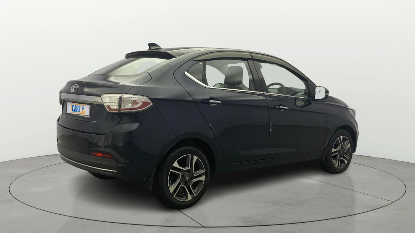 2020 Tata TIGOR XZA PLUS PETROL, Petrol, Automatic, 35,465 km, Right Back Diagonal