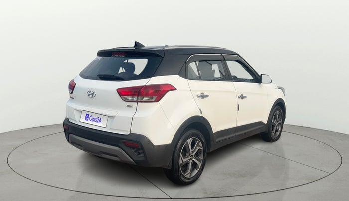 2018 Hyundai Creta SX 1.6 DIESEL DUAL TONE, Diesel, Manual, 1,10,150 km, Right Back Diagonal