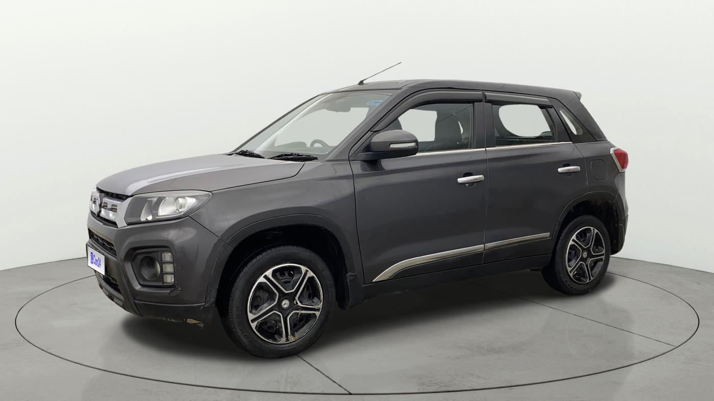 2020 Maruti Vitara Brezza LXI, Petrol, Manual, 77,545 km, Left Front Diagonal