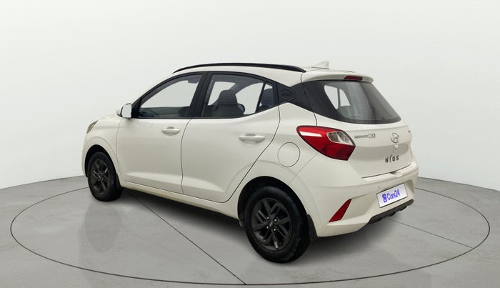 2020 Hyundai GRAND I10 NIOS SPORTZ AMT 1.2 KAPPA VTVT, Petrol, Automatic, 22,492 km, Left Back Diagonal