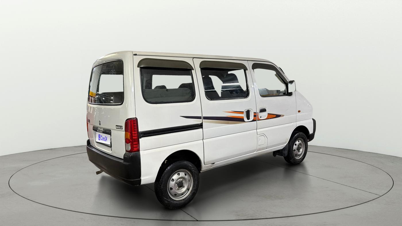 2017 Maruti Eeco 5 STR WITH A/C+HTR CNG, CNG, Manual, 80,504 km, Right Back Diagonal