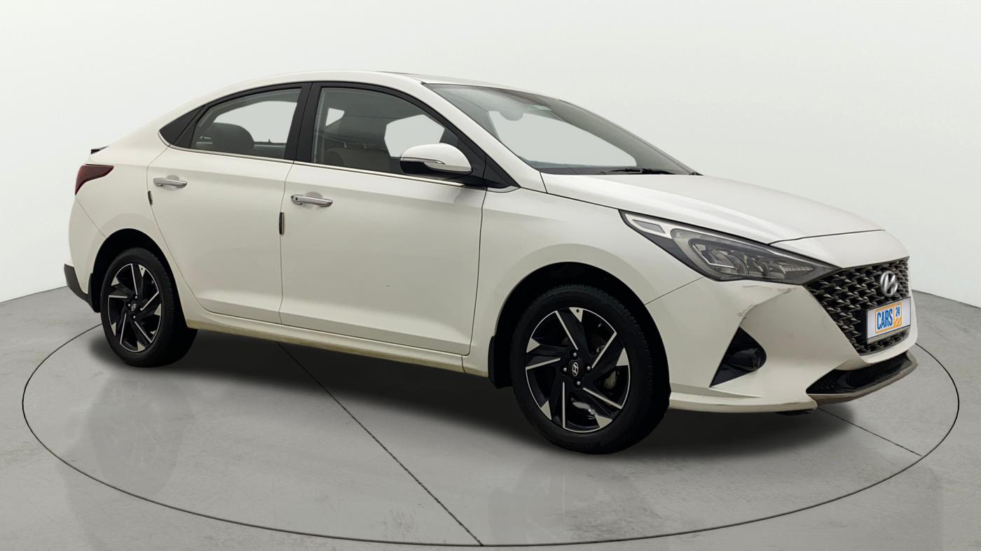 2022 Hyundai Verna SX (O)1.5 MPi, Petrol, Manual, 28,878 km, Right Front Diagonal