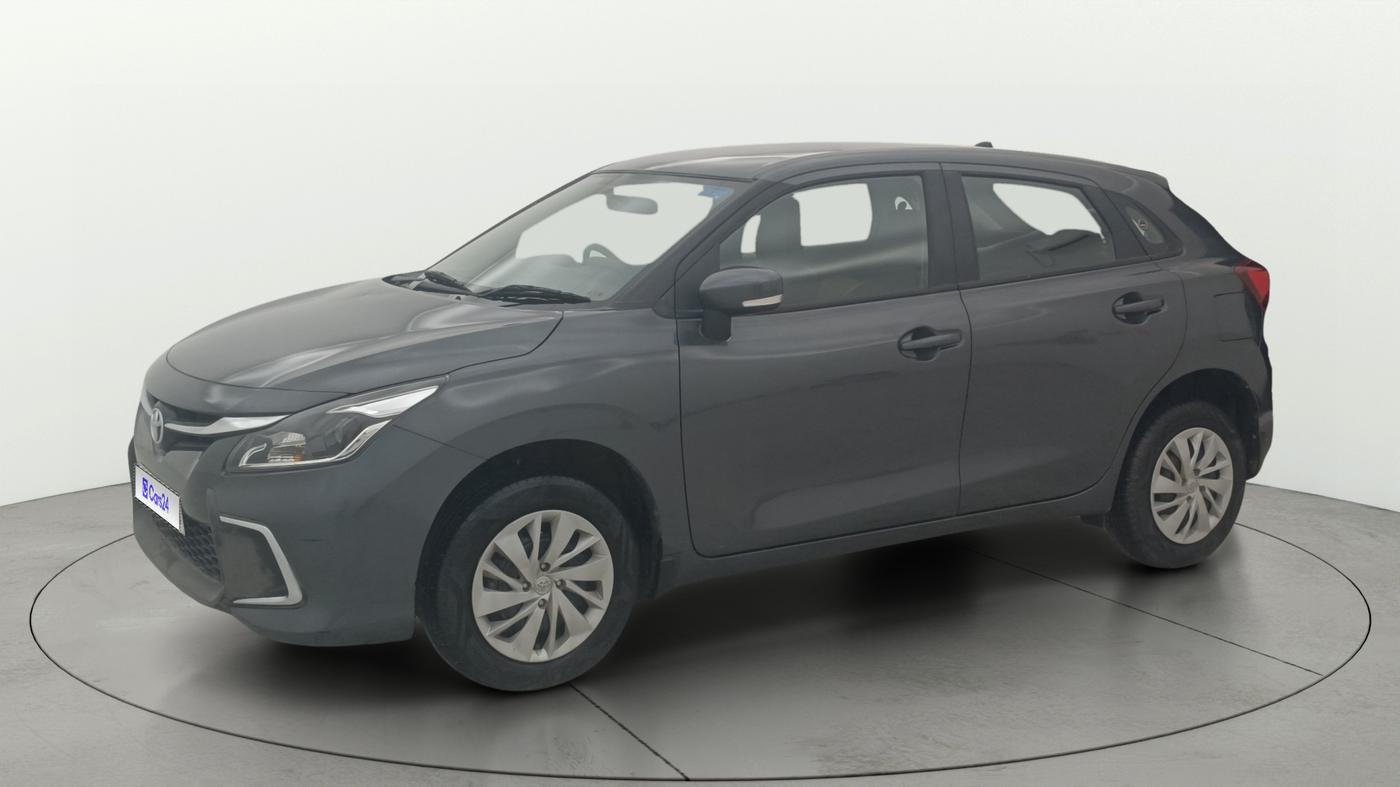 2024 Toyota Glanza S AMT, Petrol, Automatic, 5,579 km, Left Front Diagonal