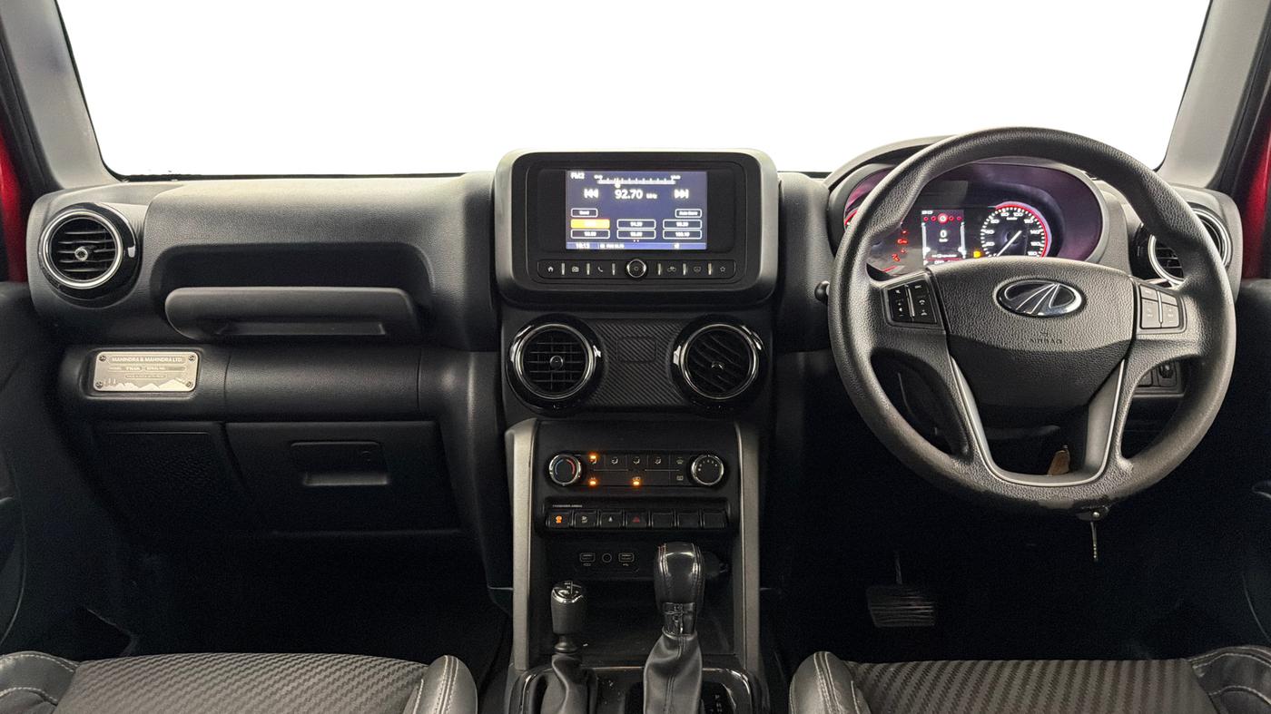 2021 Mahindra Thar LX PETROL HT 4WD AT, Petrol, Automatic, 34,634 km, Dashboard