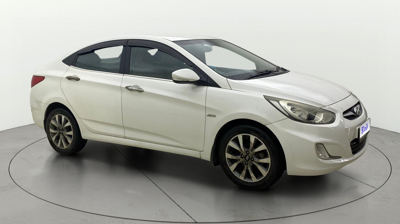 2014 Hyundai Verna FLUIDIC 1.6 VTVT SX AT, Petrol, Automatic, 53,822 km, Right Front Diagonal